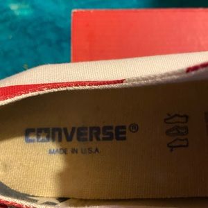 Vintage Converse American Flag mens shoe size 8